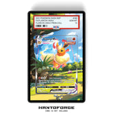 Flareon VMAX SWSH180 - PSA Size Graded Card Case Extended Artwork Display with GradeGuardian Protection
